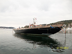 Britannia fortøyd i Son Havn 2012
